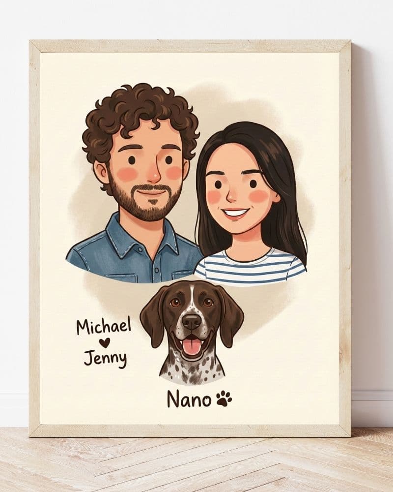 Family Digital Illustration
