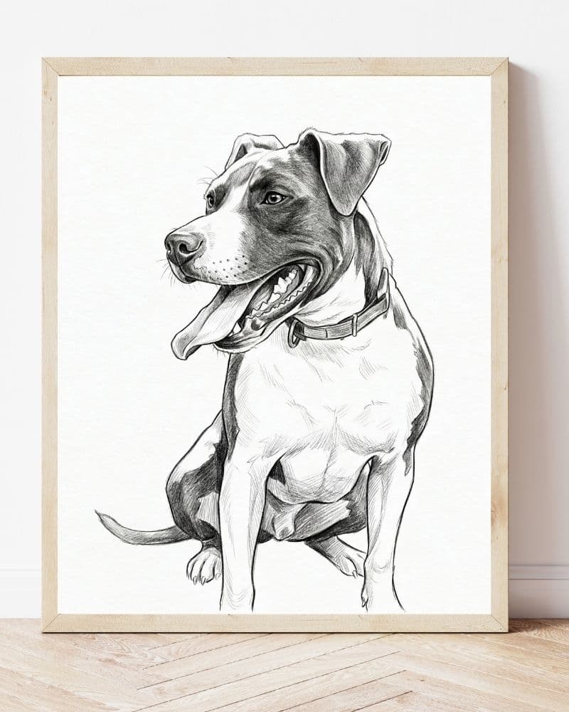 Pencil Sketch Portrait